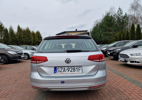 Volkswagen Passat cena 62800 przebieg: 125000, rok produkcji 2018 z Zawiercie małe 596